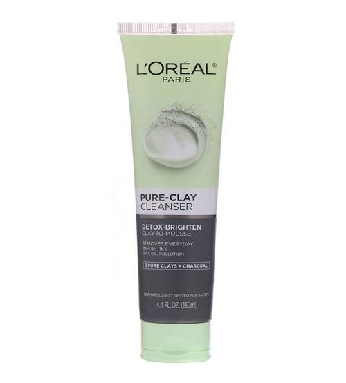 Loreal Paris Skincare Pure-Clay Facial Cleanser 